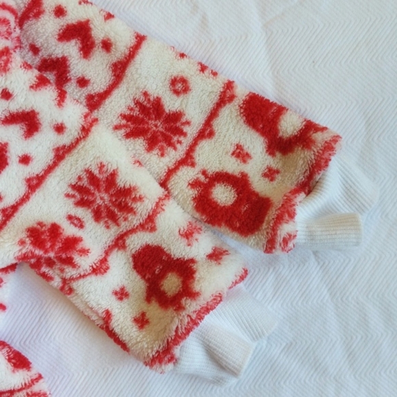 joe fresh fluffy penguin bunting suit with hood 0-3 months baby girl - Picture 6 of 7